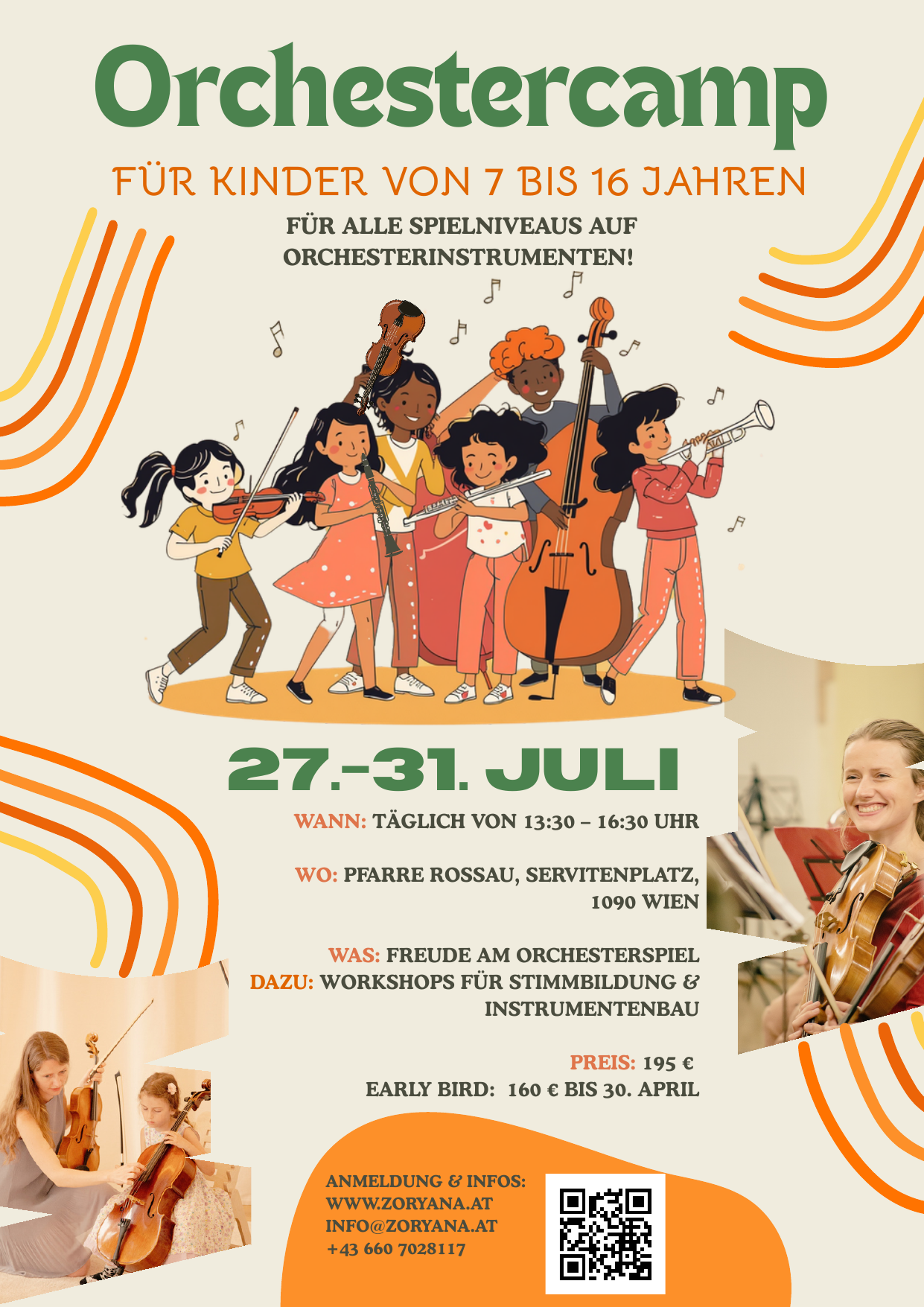 Plakat Orchestercamp 2026